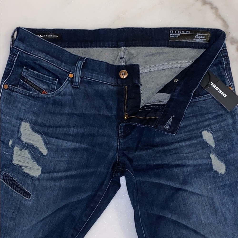🔥Diésel Grupee Súper Slim Skinny Low Waist - Picture 6 of 8